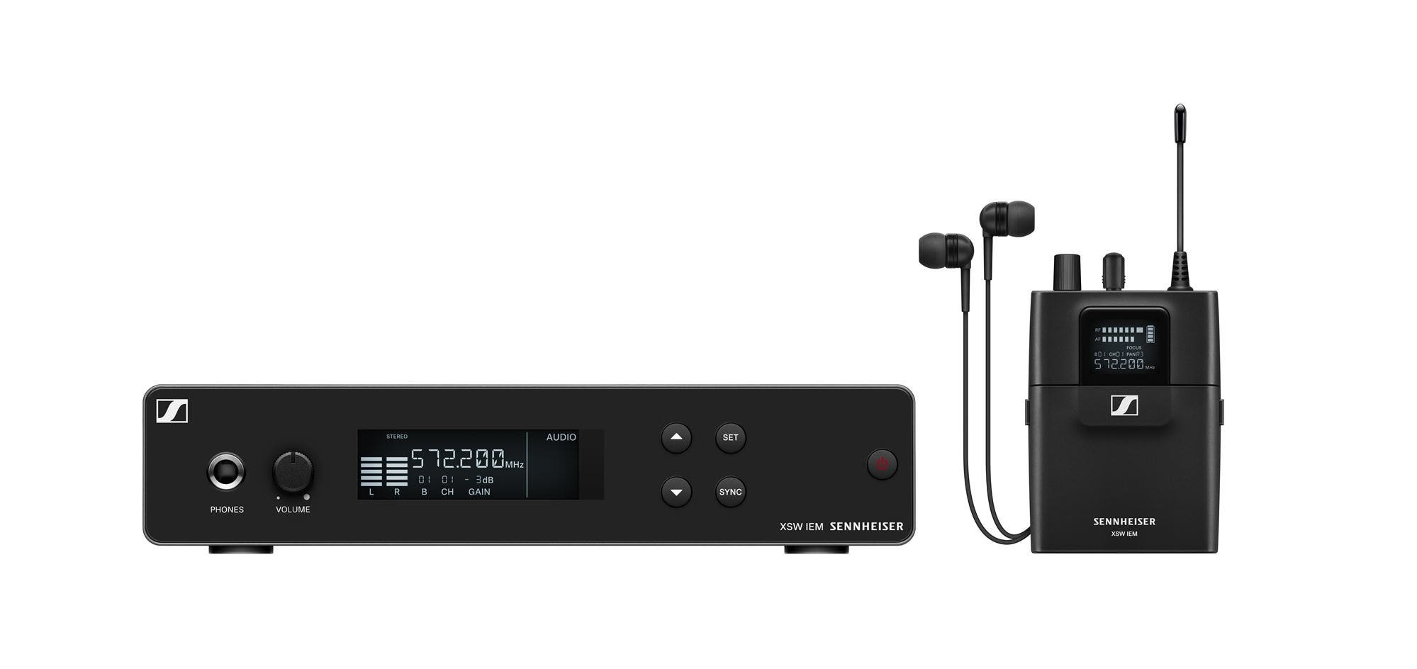 Sennheiser XSW IEM SET Wireless In Ear Monitor System Band A
