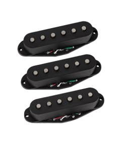 Seymour Duncan Hot Chicken Strat Stack Pickup Set Black