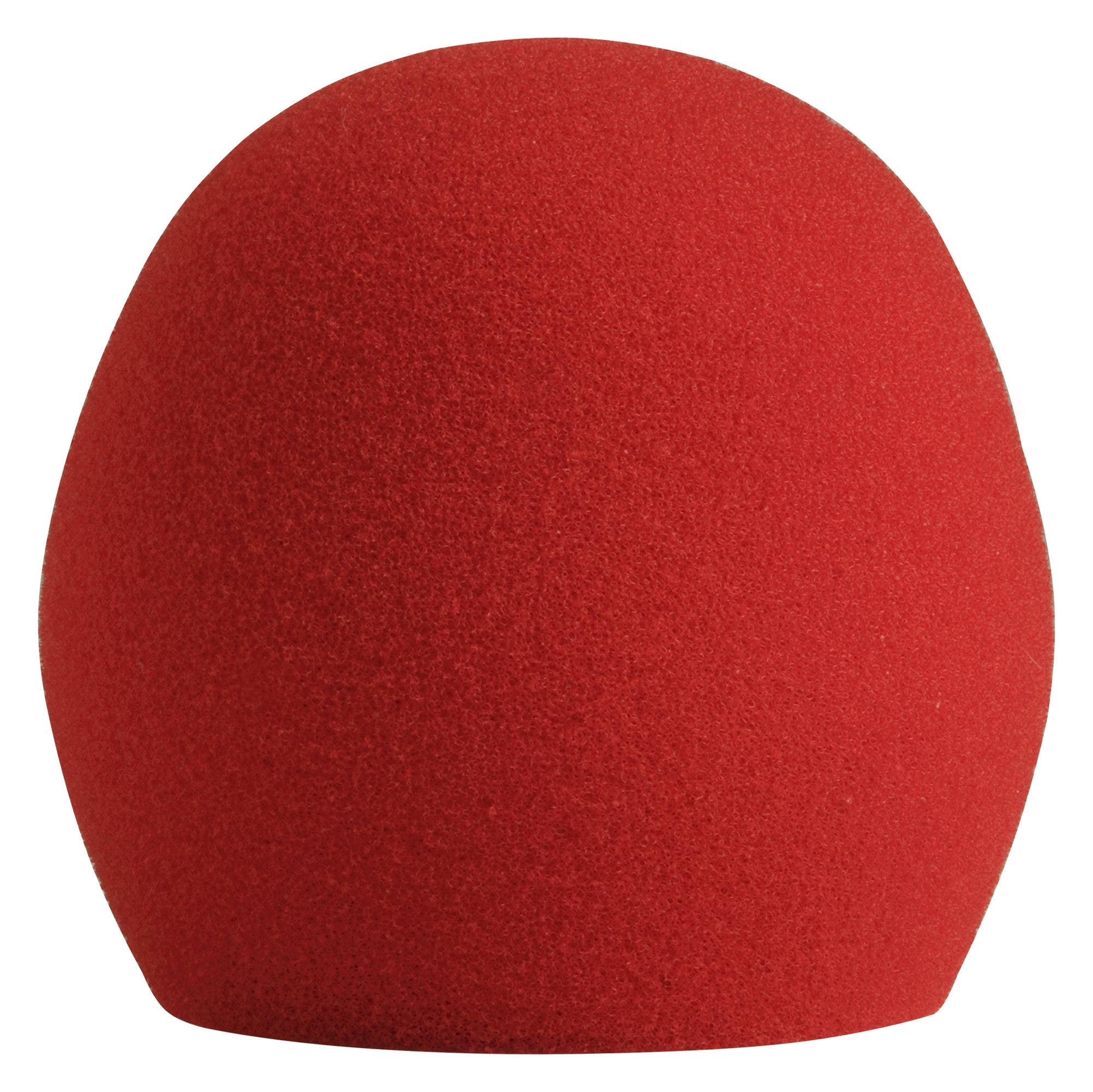 Shure A58WSRED Red Foam Windscreen For Ball Mics