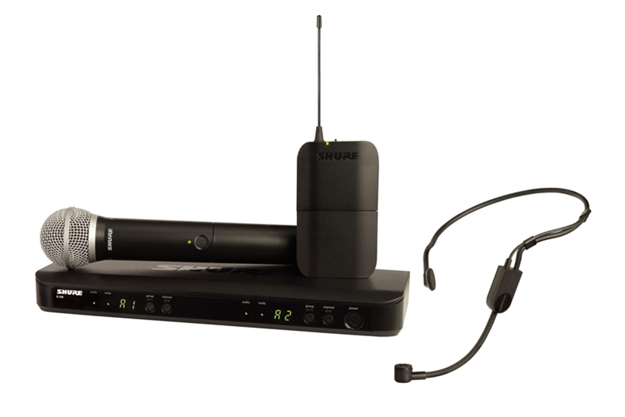 Shure BLX1288/P31 Combo Handheld & Headset Wireless System