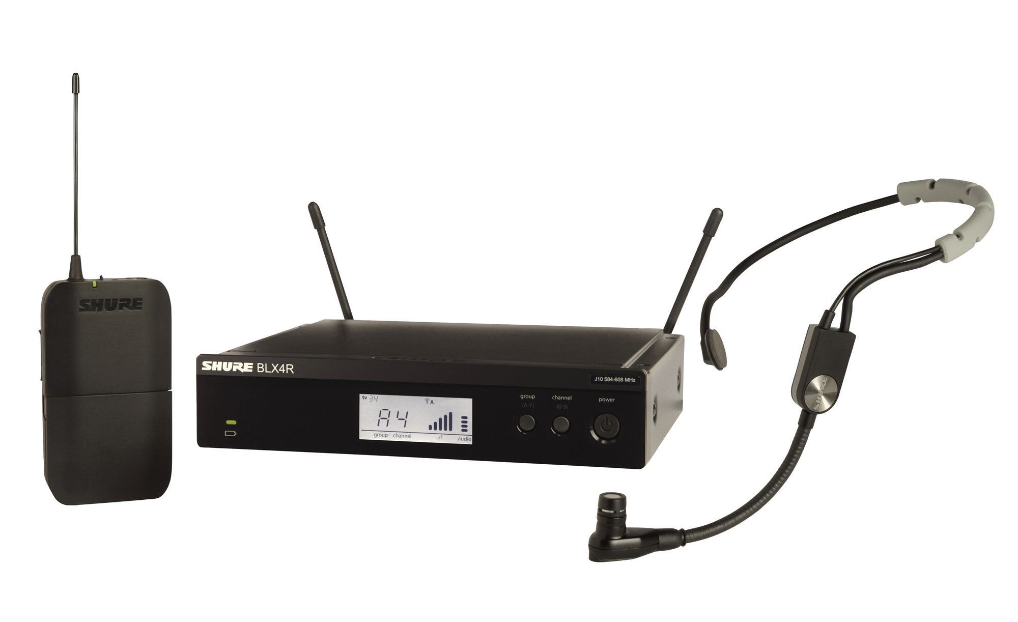 Shure BLX14 RSM35 H9 SM35 Headset Wireless Microphone System H9