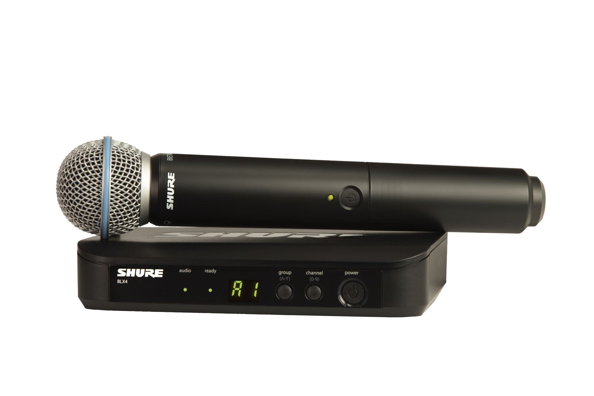 Shure BLX24 B58 H9 Beta 58 Handheld Vocal Wireless Mic System H9