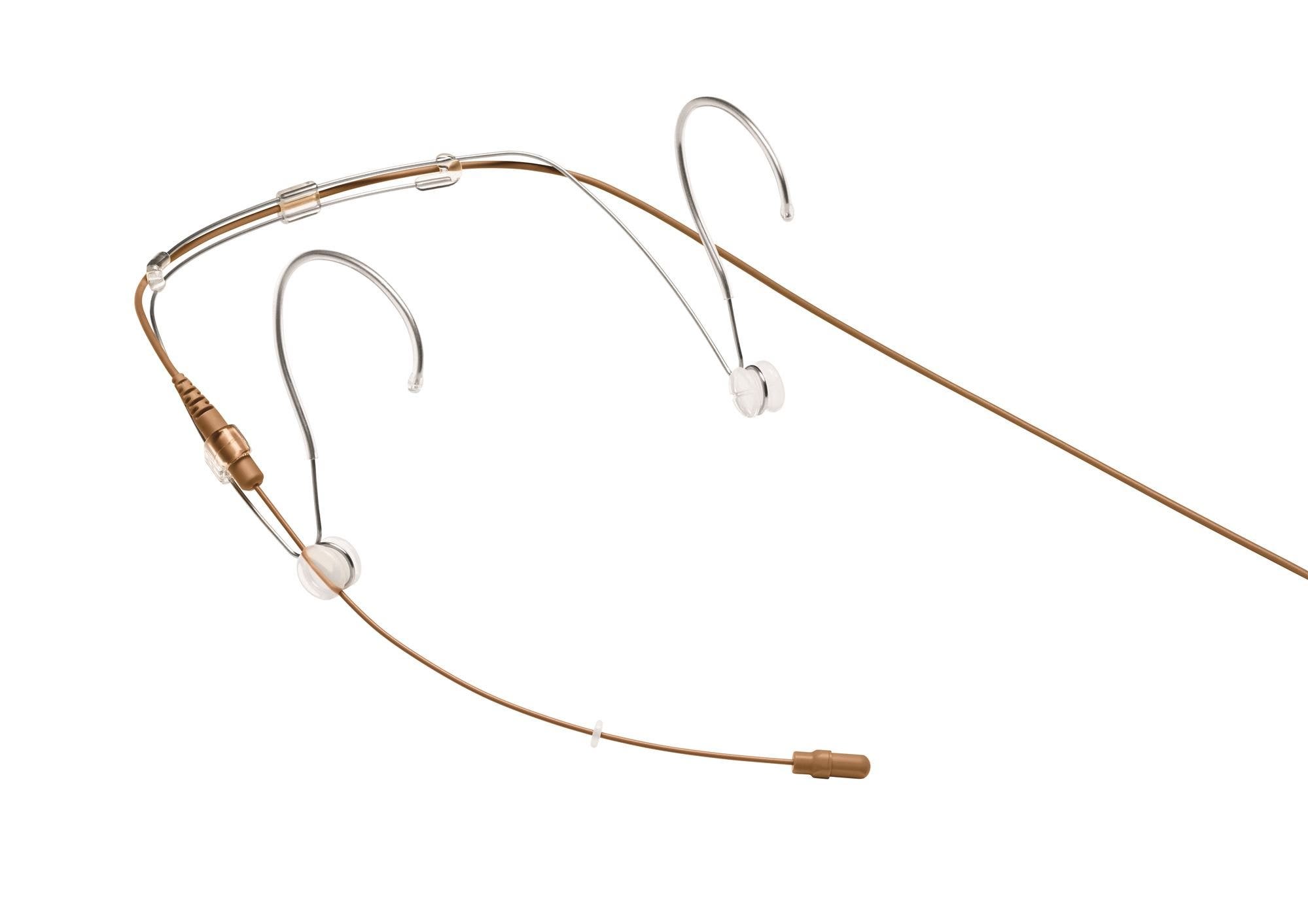 Shure DuraPlex DH5 Omni Condenser Headset Mic with Lemo Connector Cocoa