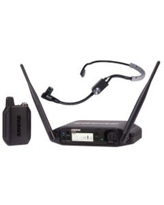 Shure GLXD14 Dual Band Headset Wireless System with SM35