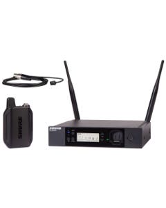 Shure GLXD14R Plus Dual Band Lavalier Wireless System with WL93