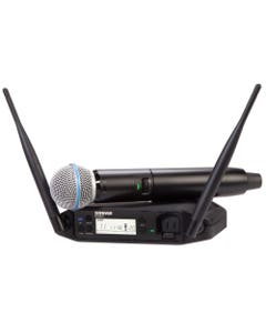 Shure GLXD24 Plus Dual Band Vocal Handheld Wireless with BETA58A