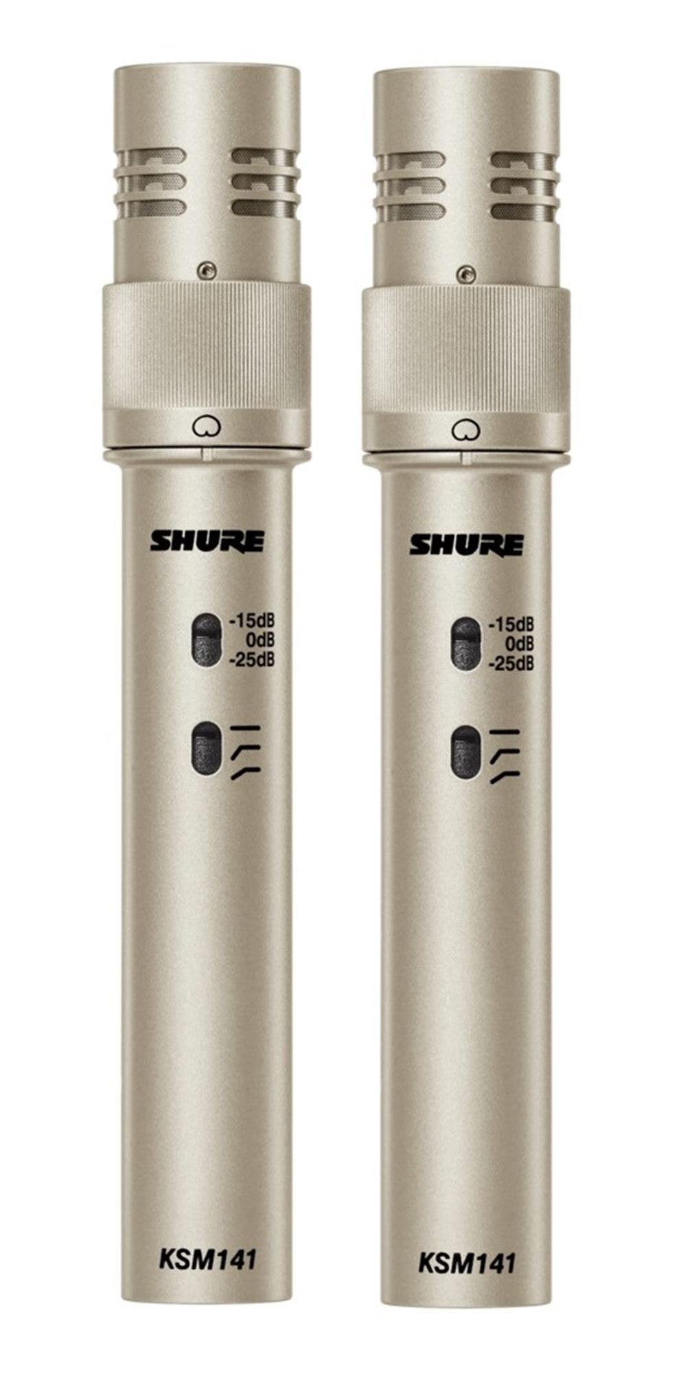 Shure KSM141 SL Stereo Pair Condenser Microphones