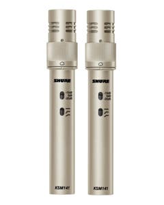 Shure KSM141 SL Stereo Pair Condenser Microphones
