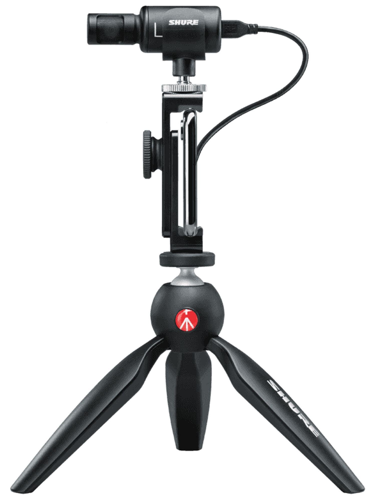 Shure MV88DIG-VIDEO KIT Digital Stereo USB Condenser Microphone