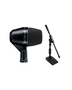 Shure PGA52A Microphone and SH-DESKTOP2 Boom Stand Bundle