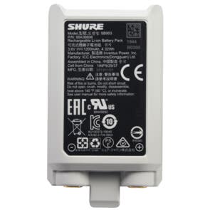 Shure SB903 Lithium-Ion Rechargeable Battery for SLX-D