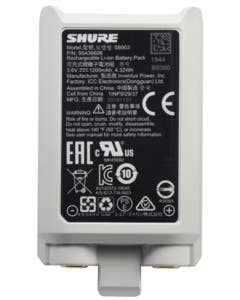 Shure SB903 Lithium-Ion Rechargeable Battery for SLX-D