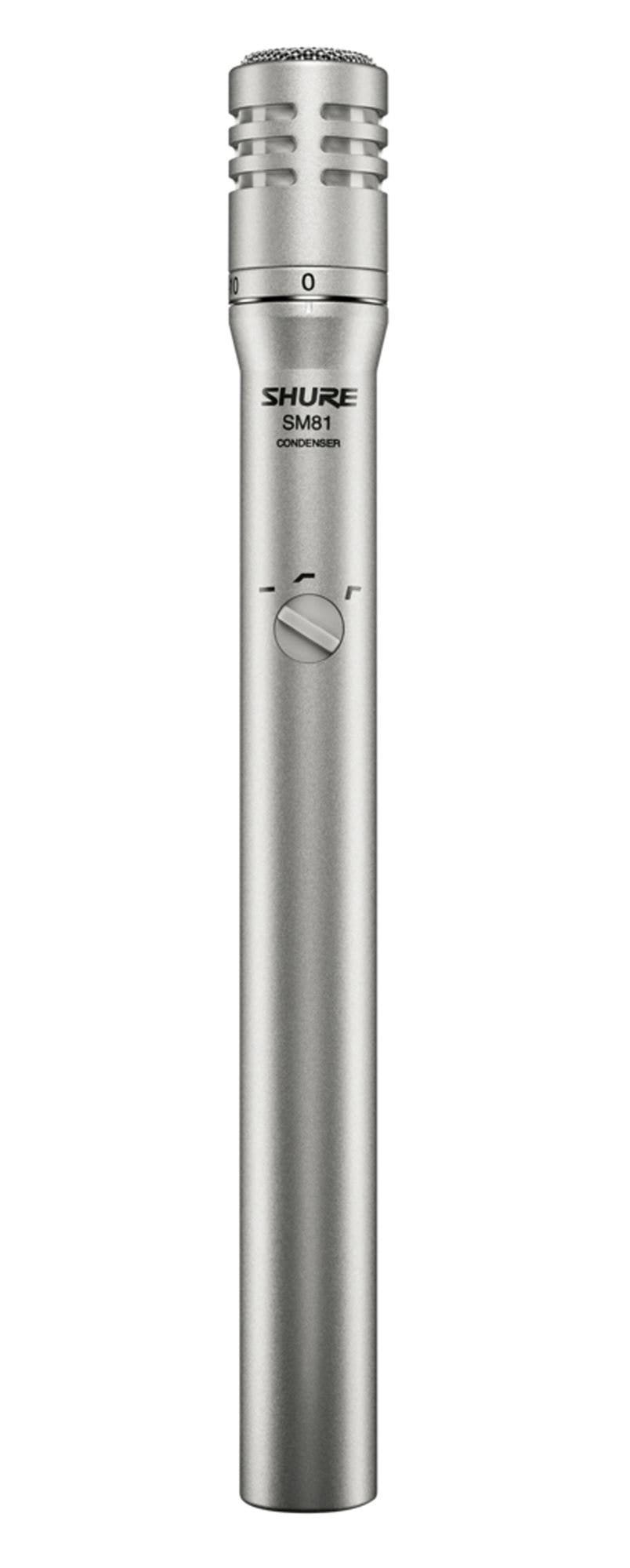 Shure SM81 Instrument Condenser Microphone