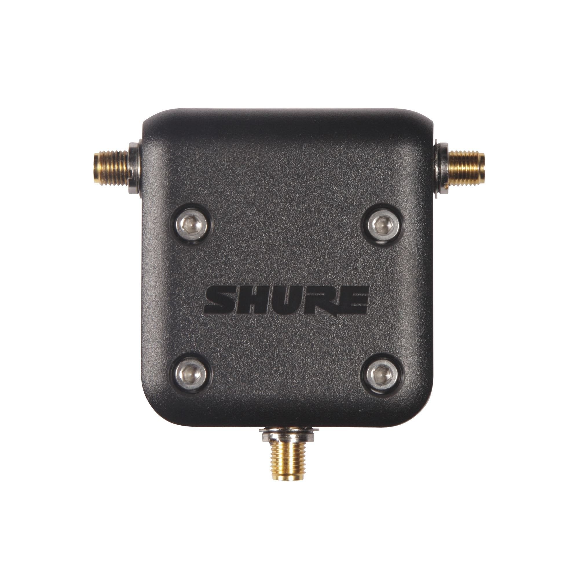 Shure UA221-RSMA Reverse SMA Passive Antenna Splitter For GLXD Wireless ...