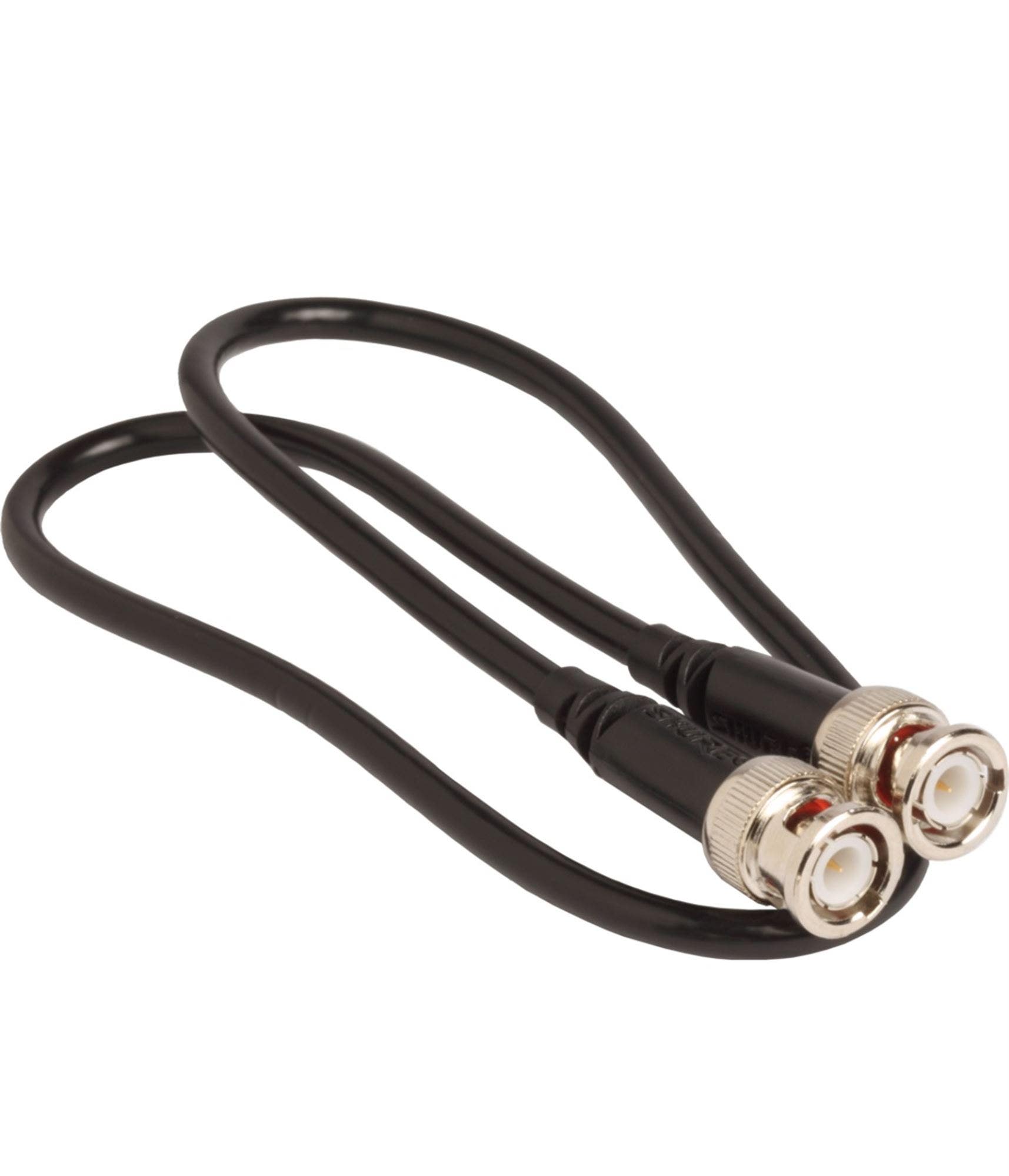 Shure 2 UHF Coaxial Antenna Cable BNC BNC RG58C U Type