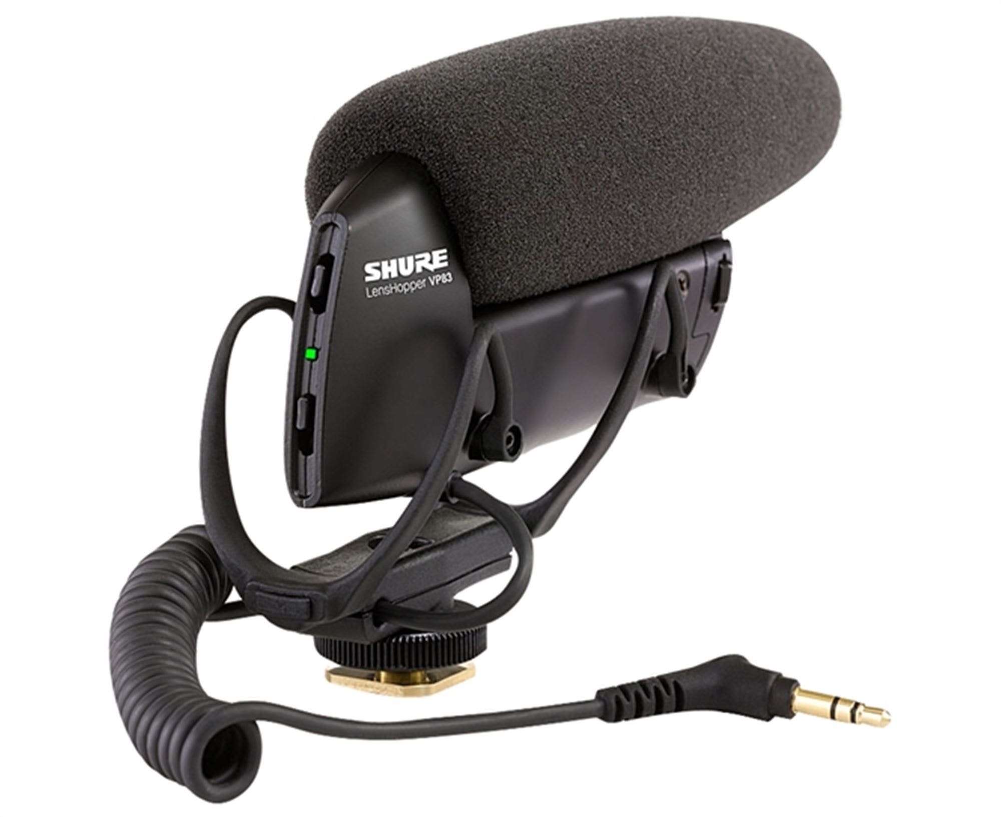 Shure VP83 LensHopper Camera-Mount Condenser Microphone | American