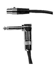 Shure WA304 Right Angle Instrument Wireless Cable