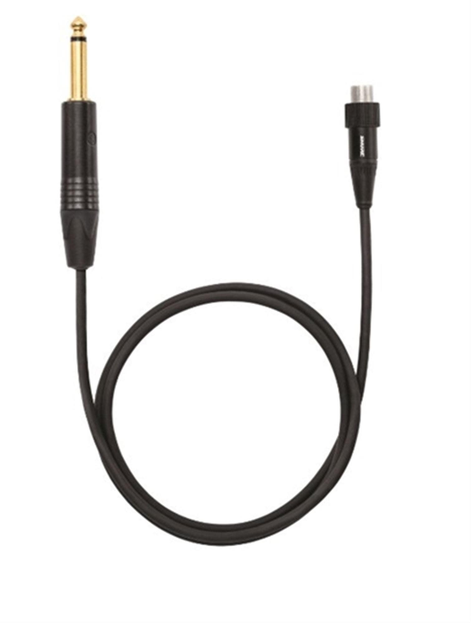 Shure WA305 Locking Instrument Bodypack Transmitter Cable
