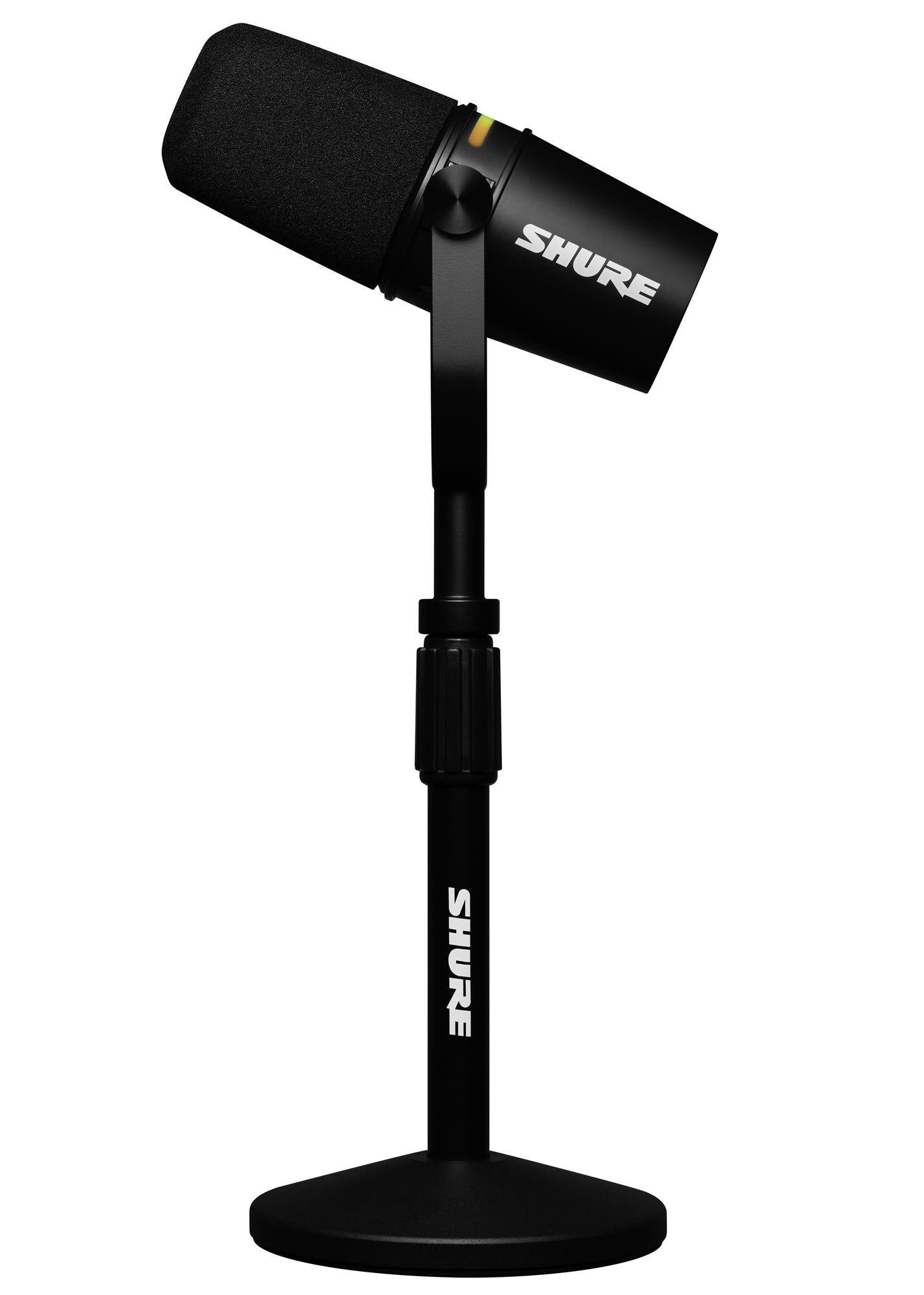 Shure MV7K-BNDL Podcast Hybrid USB-C And XLR Dynamic Microphone