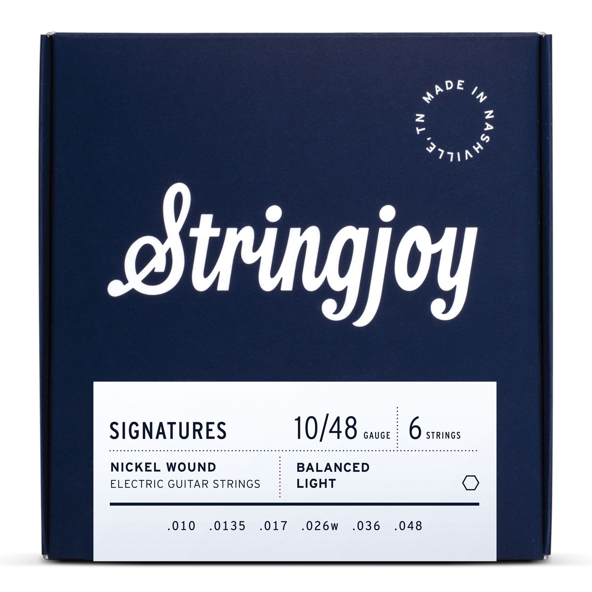 Stringjoy Signatures Balanced Nickel Wound Electric Strings
