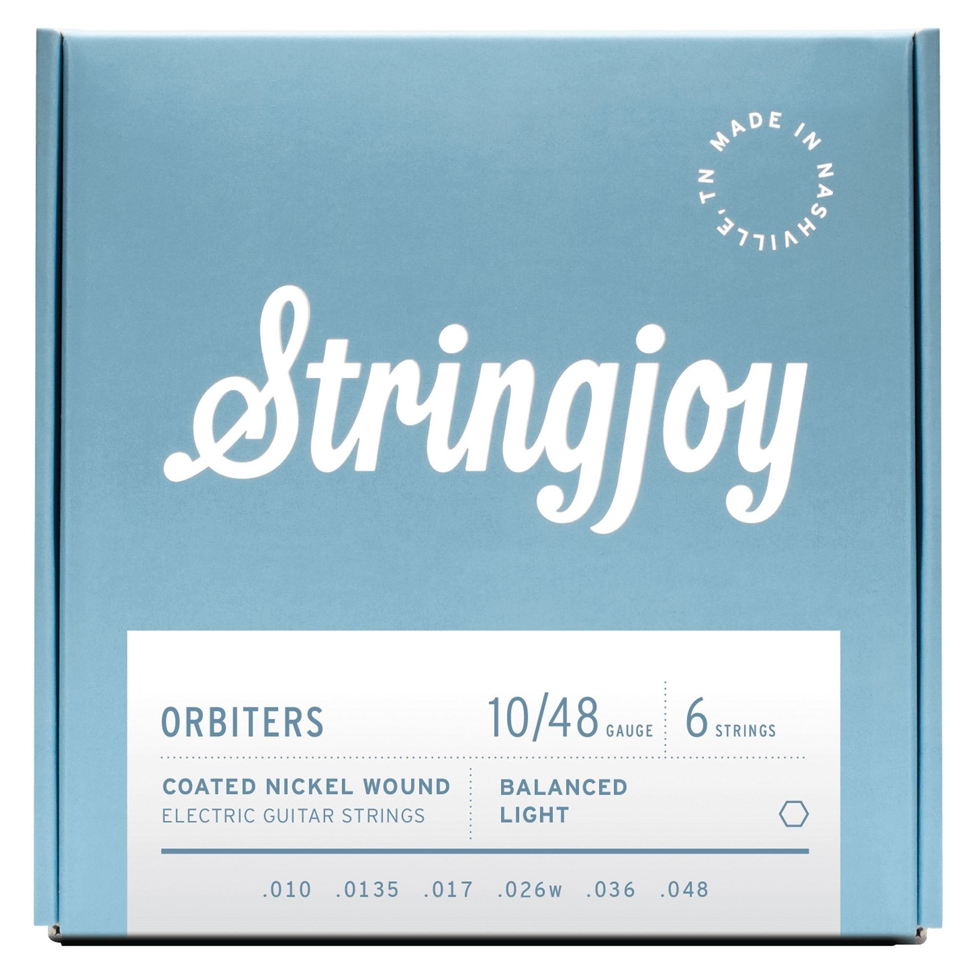 Stringjoy SJ-OR Orbiters Coated Nickel Wound Electric Strings