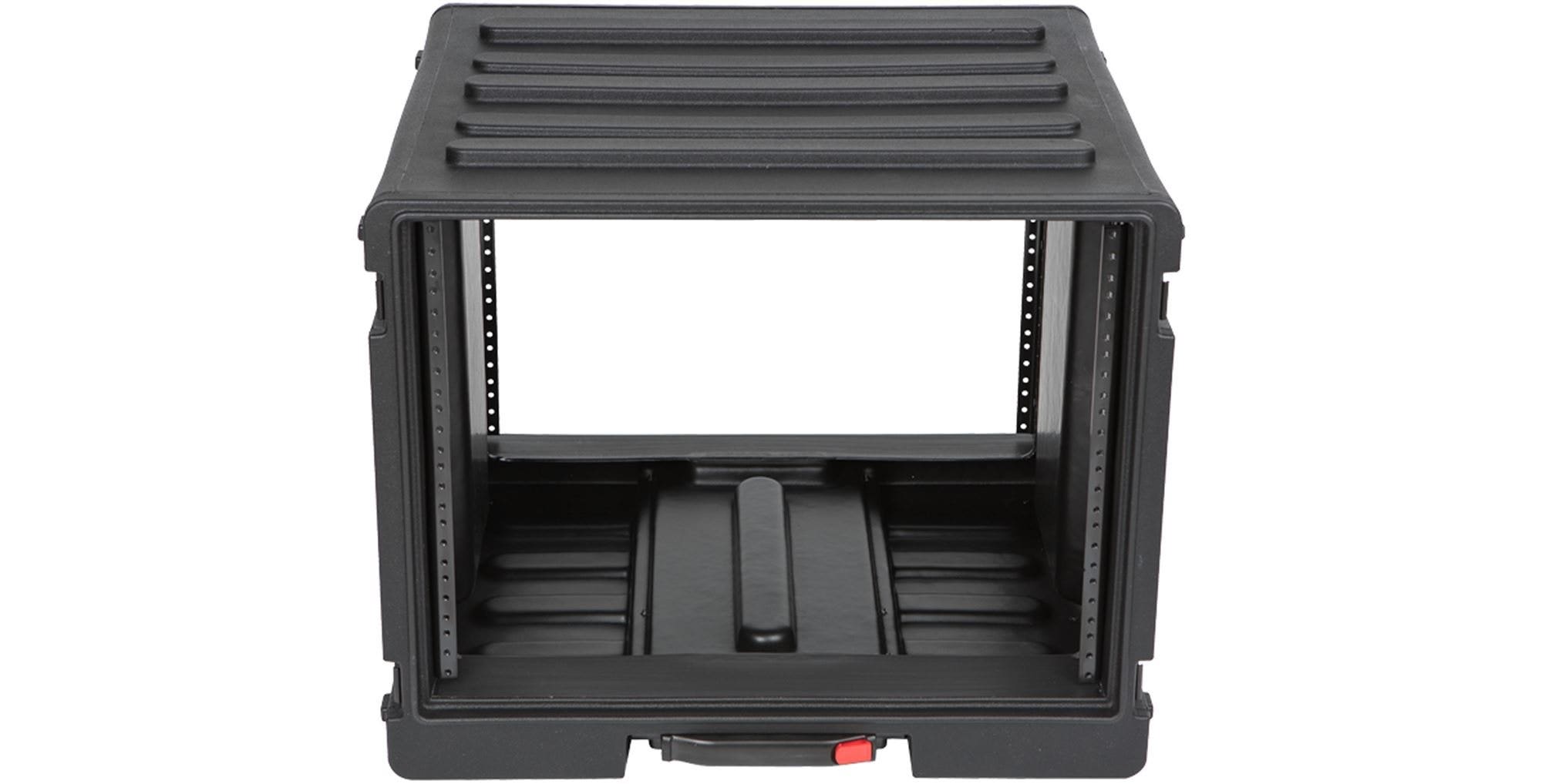 SKB 1SKB-R8UW Roto Molded Rolling Rack Case 8U