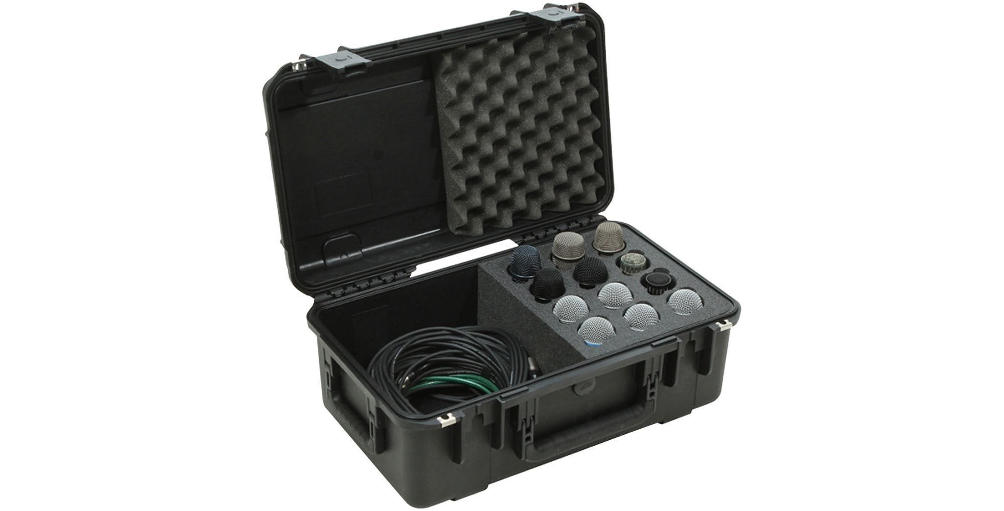 SKB iSeries Injection Molded Case for 12 Microphones