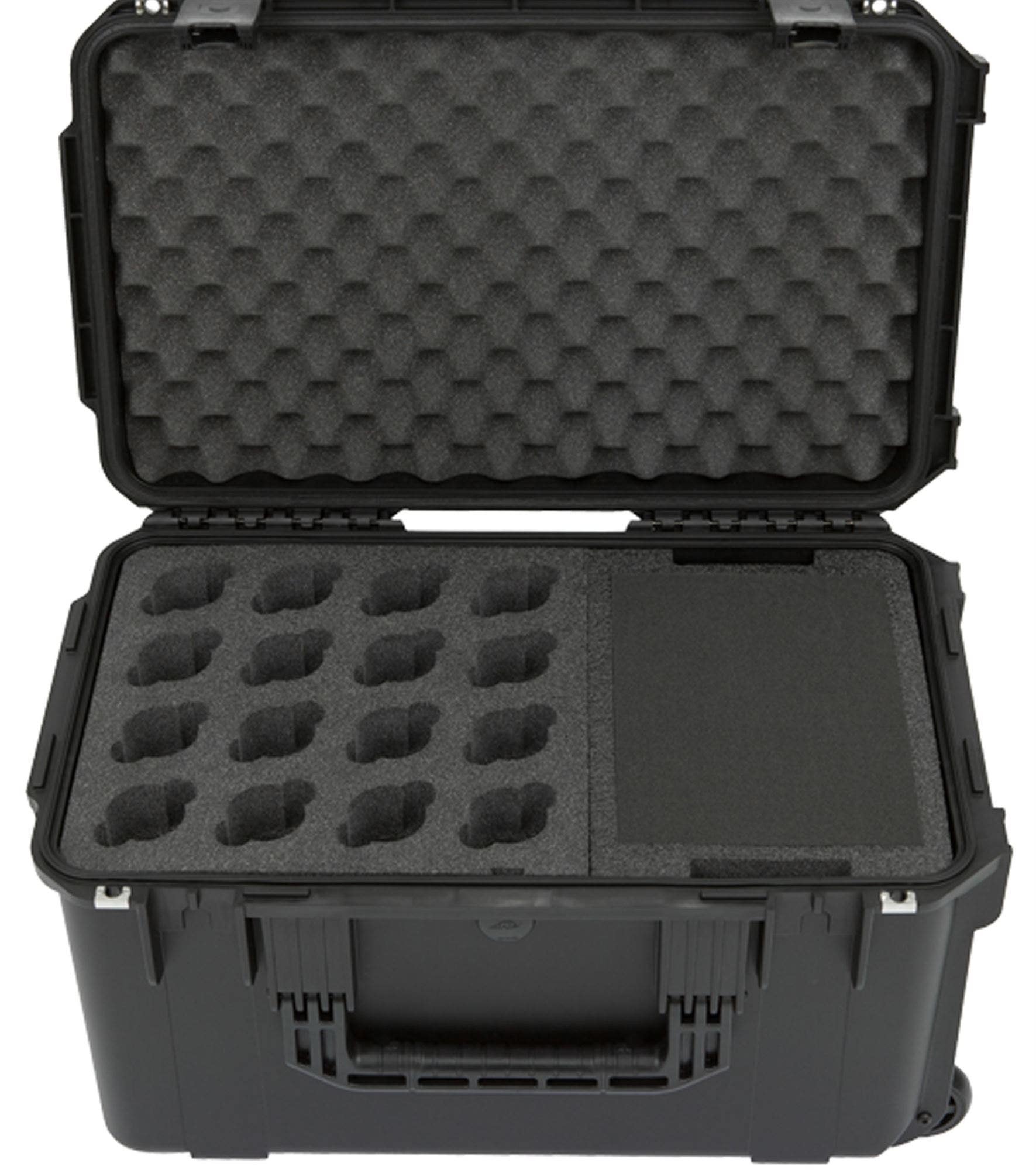 SKB 3i-221312WMC Injection Molded Mic Case for 16 Wireless Mics