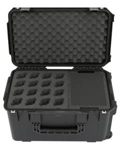 SKB 3i-221312WMC Injection Molded Mic Case for 16 Wireless Mics