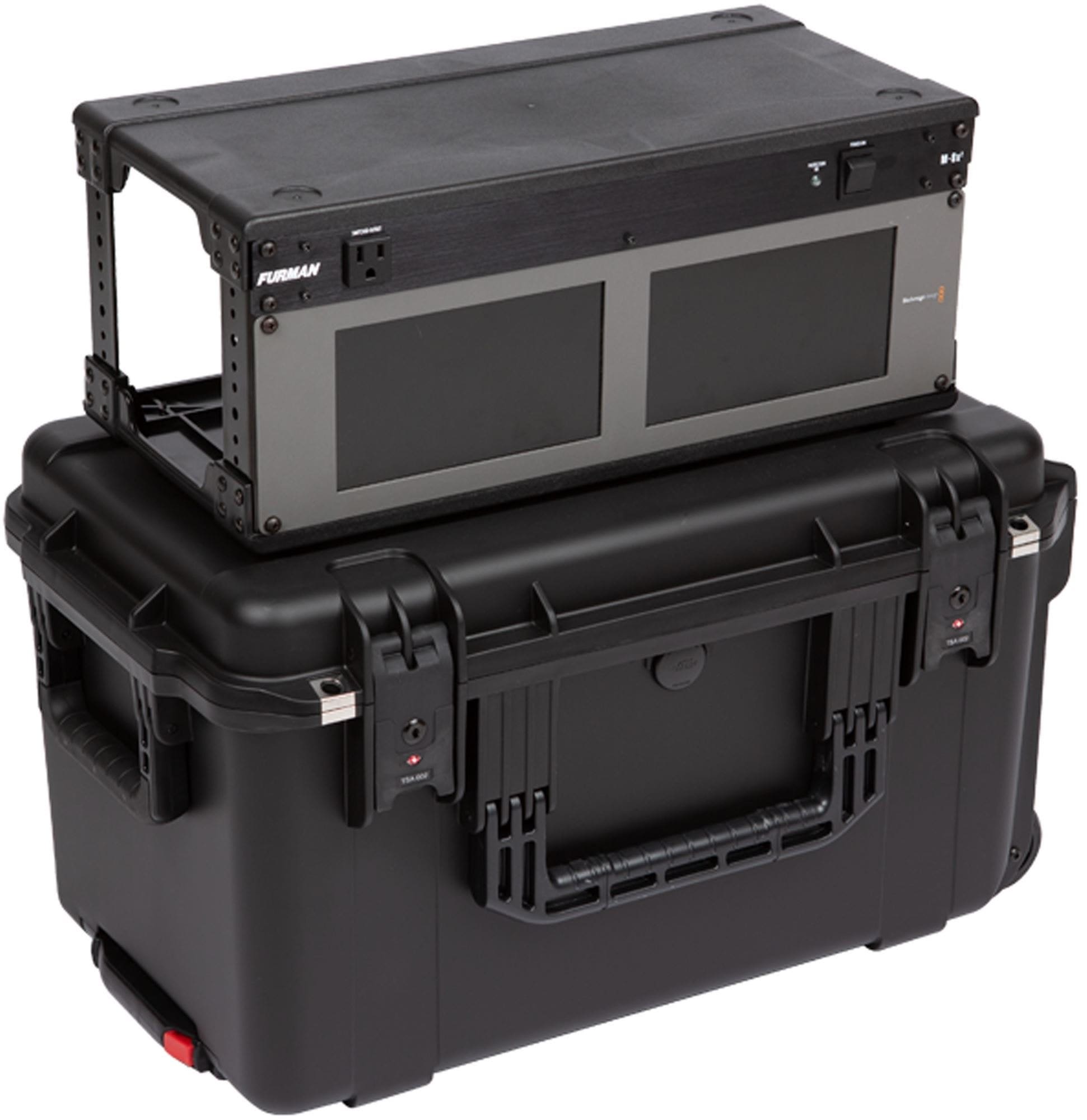 SKB 3i-2213M124U iSeries Injection Molded Shallow 9" Fly Rack 4U
