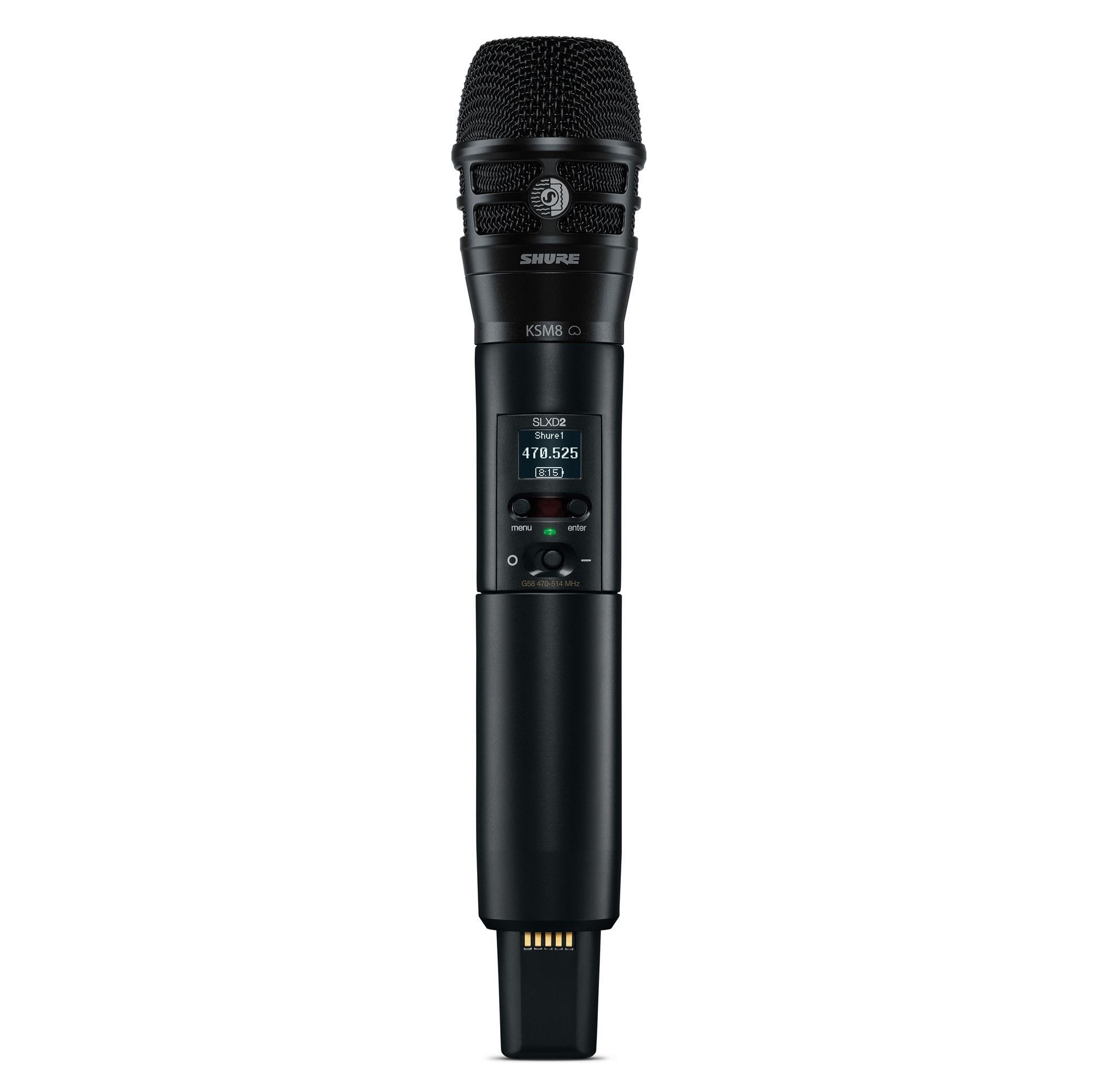 Shure SLXD2KSM8BG58 SLXD KSM8B Handheld Transmitter