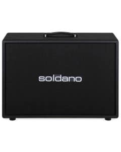 Soldano Straight 2x12 Speaker Cabinet 120 Watts 8 Ohms Black