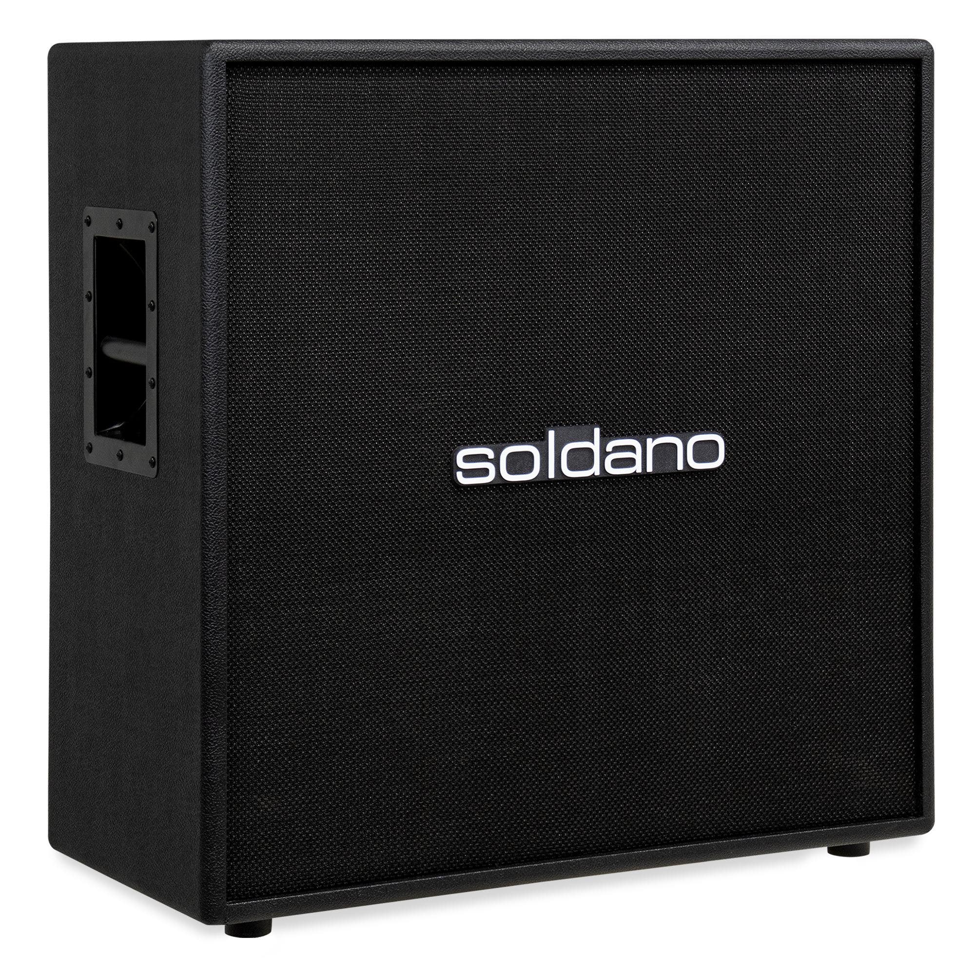 Soldano Straight 4x12 Speaker Cabinet 240 Watts 16 Ohms Black