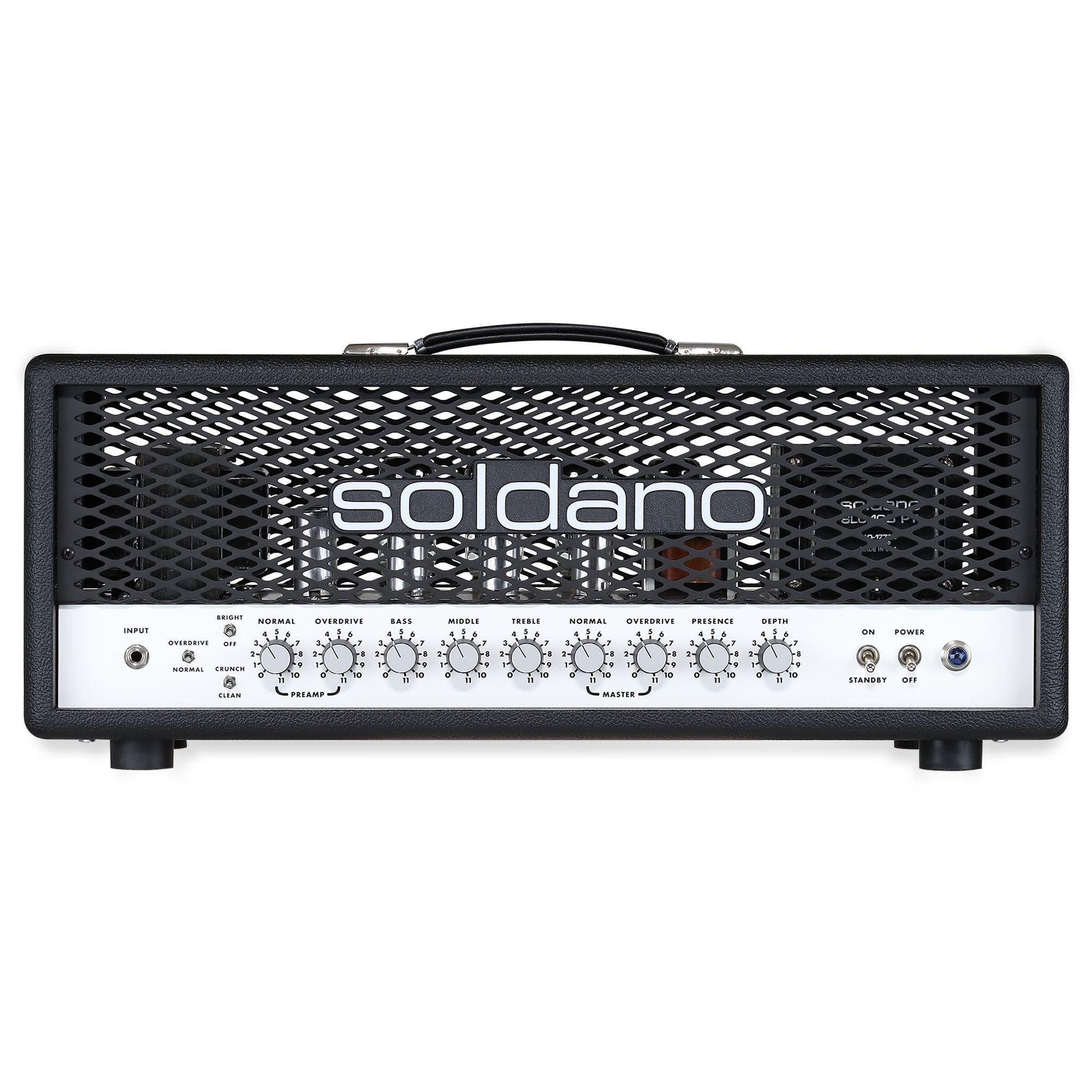 Soldano SLO-100 Super Lead Overdrive Guitar Amp Head Black