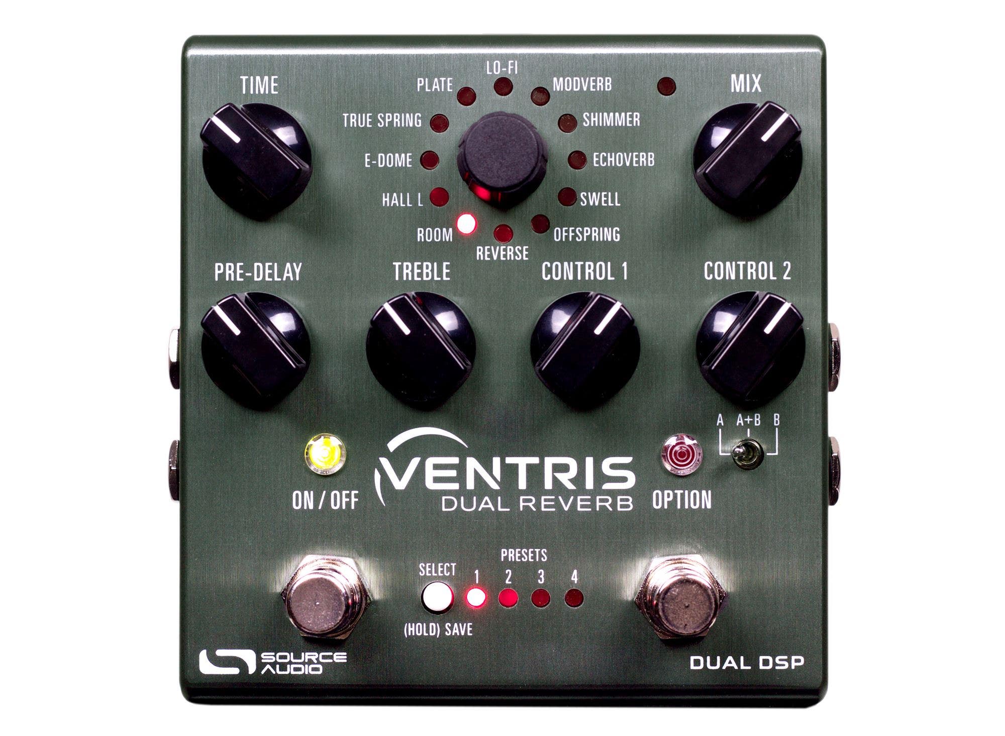Source Audio Ventris Dual Processor Reverb Pedal