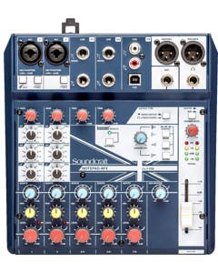 SoundCraft Notepad-8FX Analog Mixer With USB I/O And Lexicon Effects