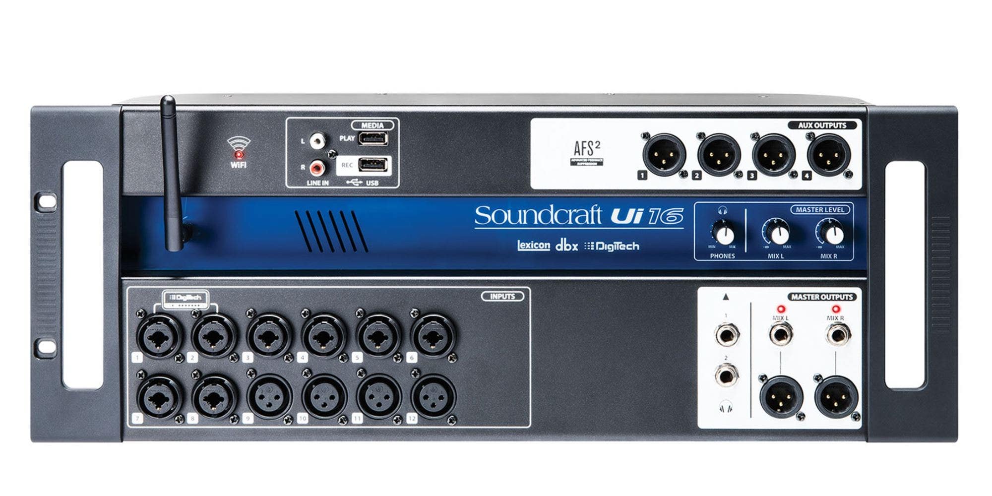 Soundcraft Ui 16 16-Input Remote Controlled Digital Mixer
