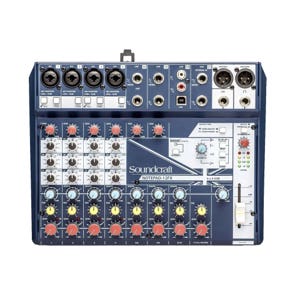 SoundCraft Notepad-12FX Analog Mixer With USB I/O And Lexicon Effects