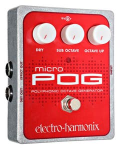 Electro-Harmonix Micro POG Octave Pedal