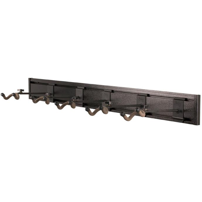 String Swing SW5RL-B-K 5 Guitar Wall Hanger Black | American Musical Supply