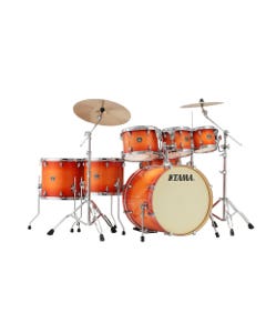Tama Superstar Classic 7Pc Shell Kit Tangerine Lacquer Burst