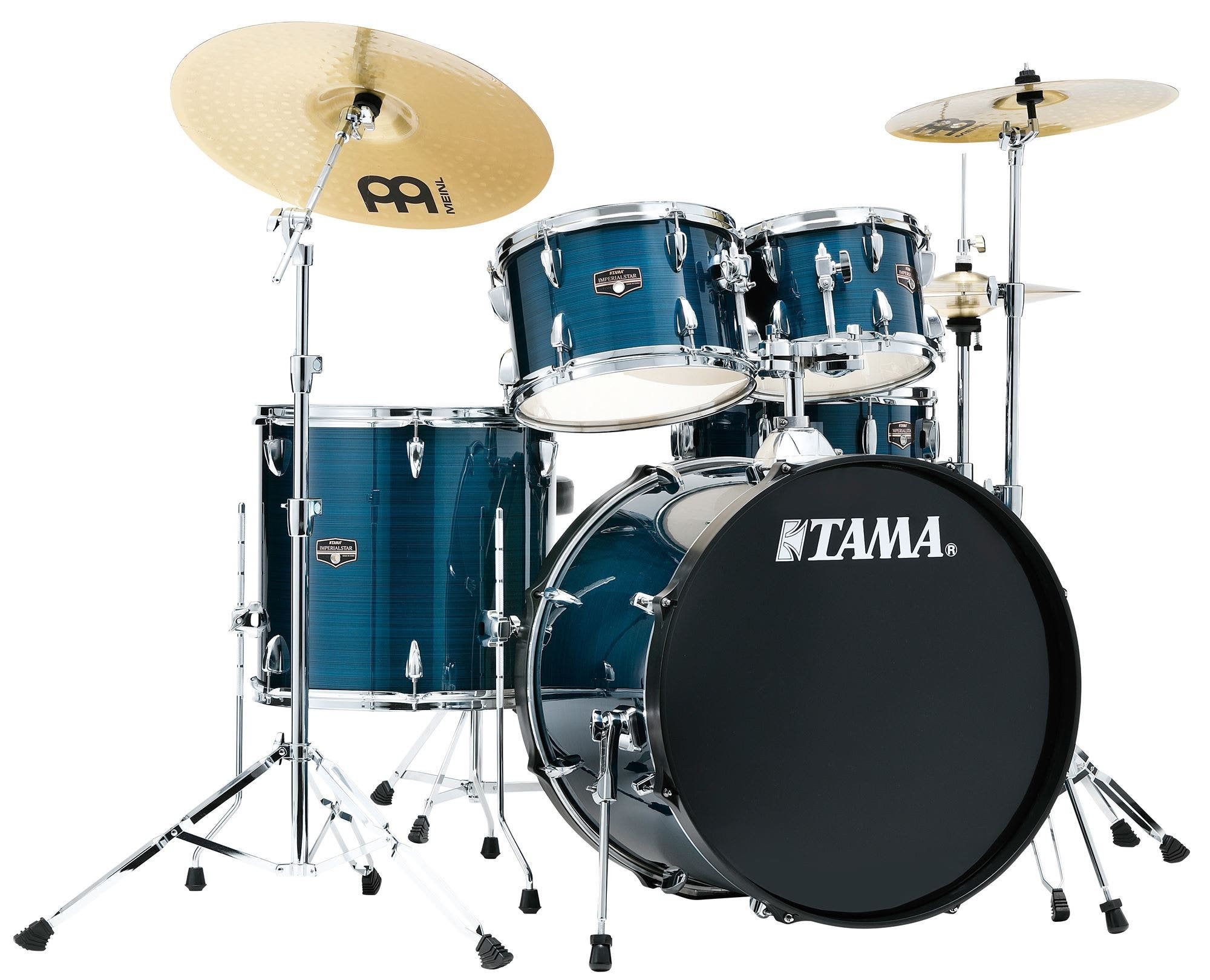 Tama Imperialstar 5-Piece Drum Set with Meinl Cymbals | American
