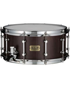 Tama SLP LGW1465 65x14 G Walnut Snare Drum Matte Black Walnut