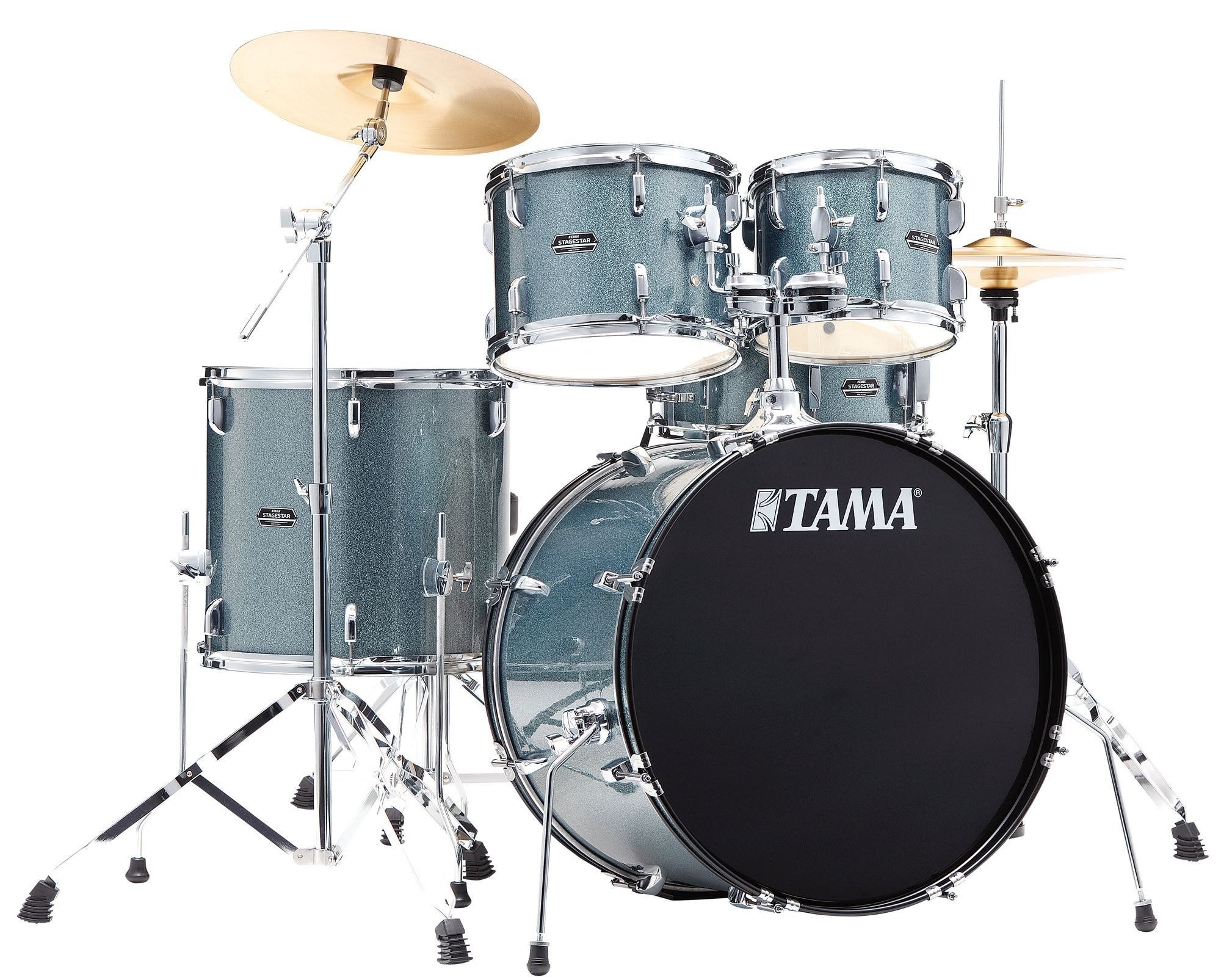 Tama Stagestar Complete 5-Piece Drum Set Sea Blue Mist