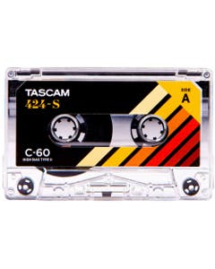 TASCAM 424S Studio Cassette C-60 High Bias Type I