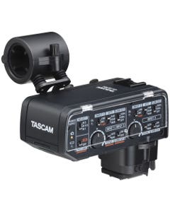 Tascam CA-XLR2d-C XLR Microphone Adapter Canon Camera Kit