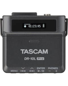 Tascam DR-10L Pro 32-Bit Float Digital Recorder with Lavalier Microphone
