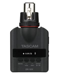 TASCAM DR-10X Plug-On Linear PCM Digital Recorder for XLR Microphones