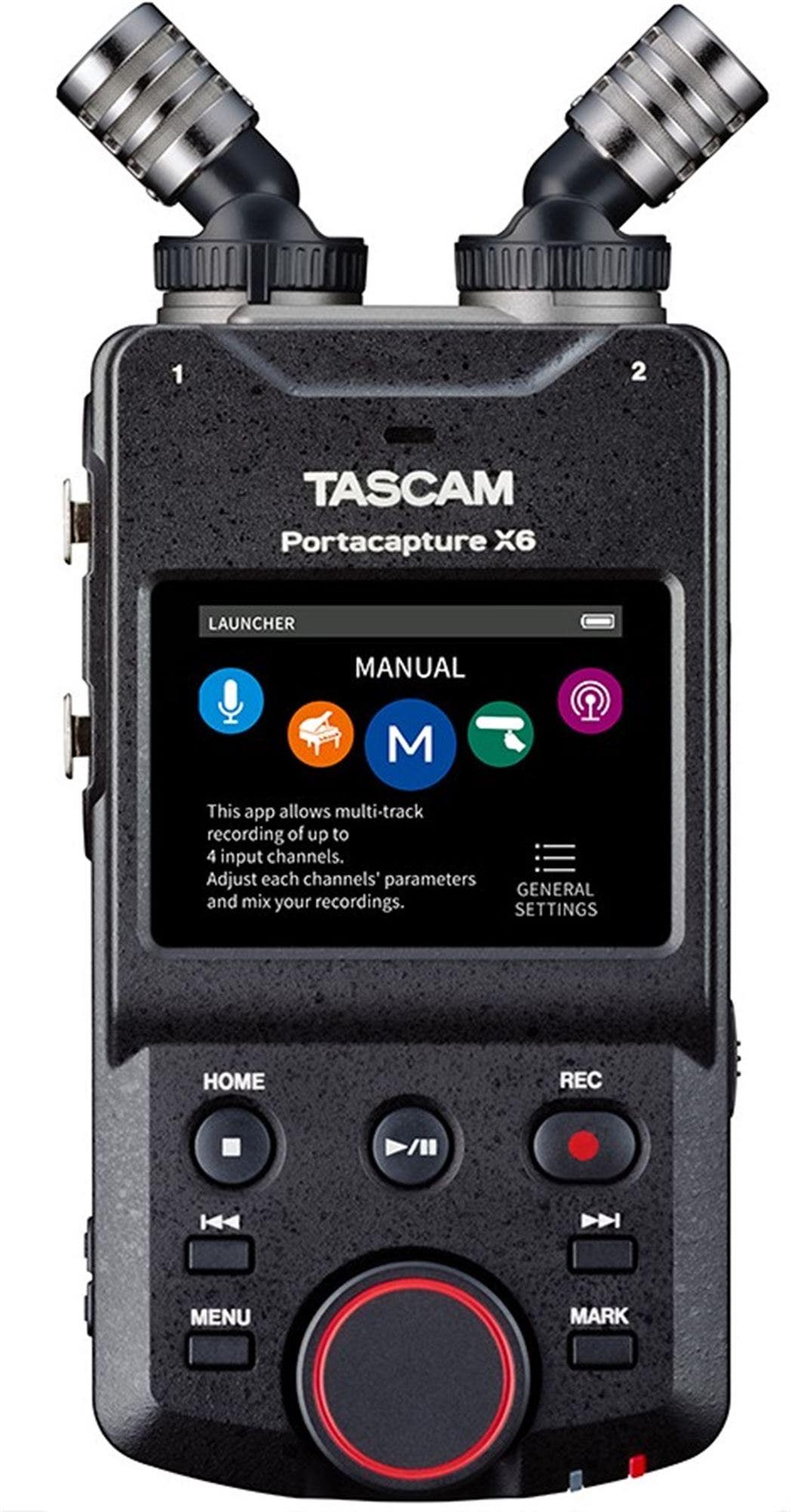 TASCAM PORTACAPTURE X6 6 Track PCM Digital Audio Recorder