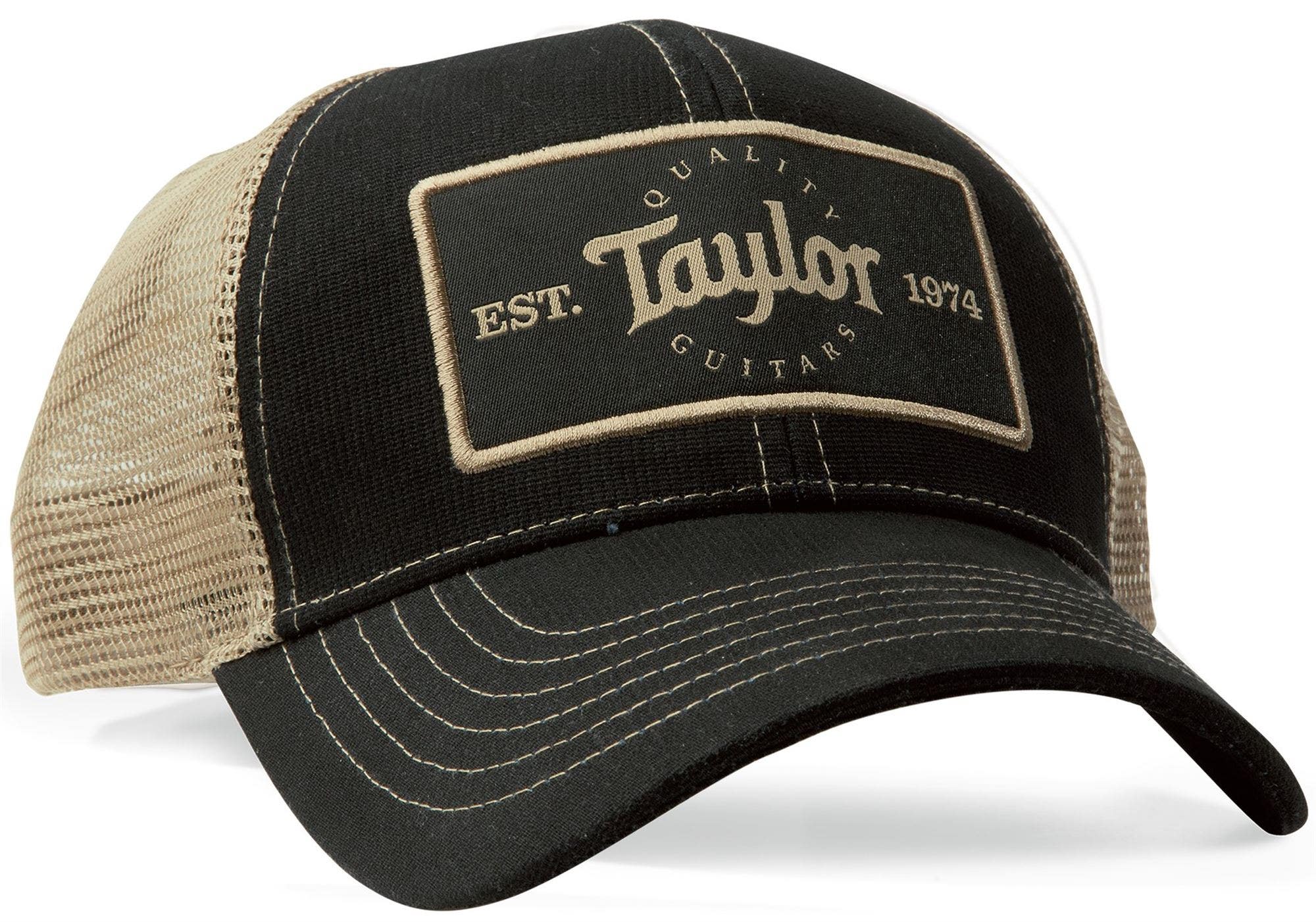 Taylor Trucker Cap Black Khaki
